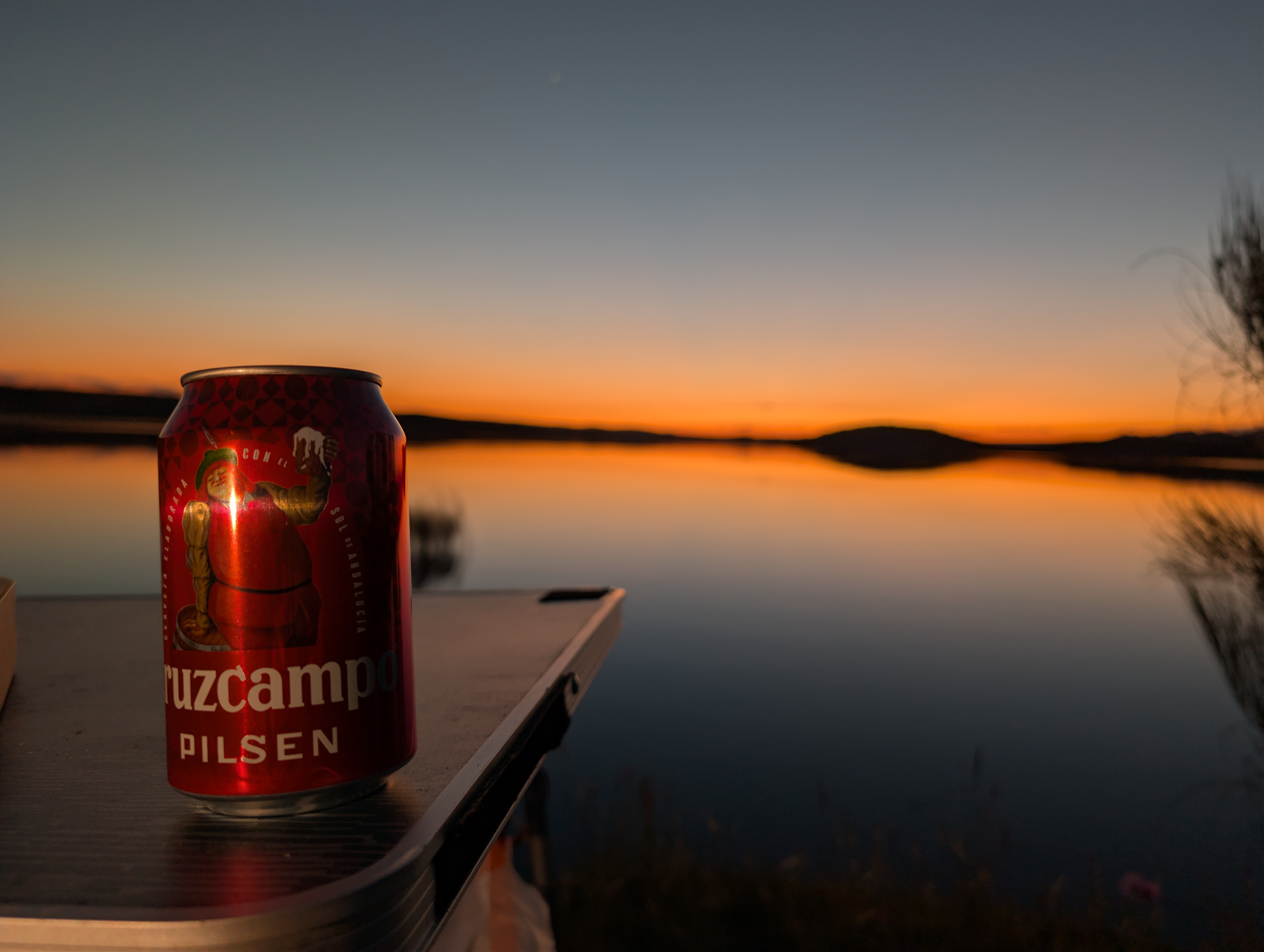 Ankunft am Spot, Abend