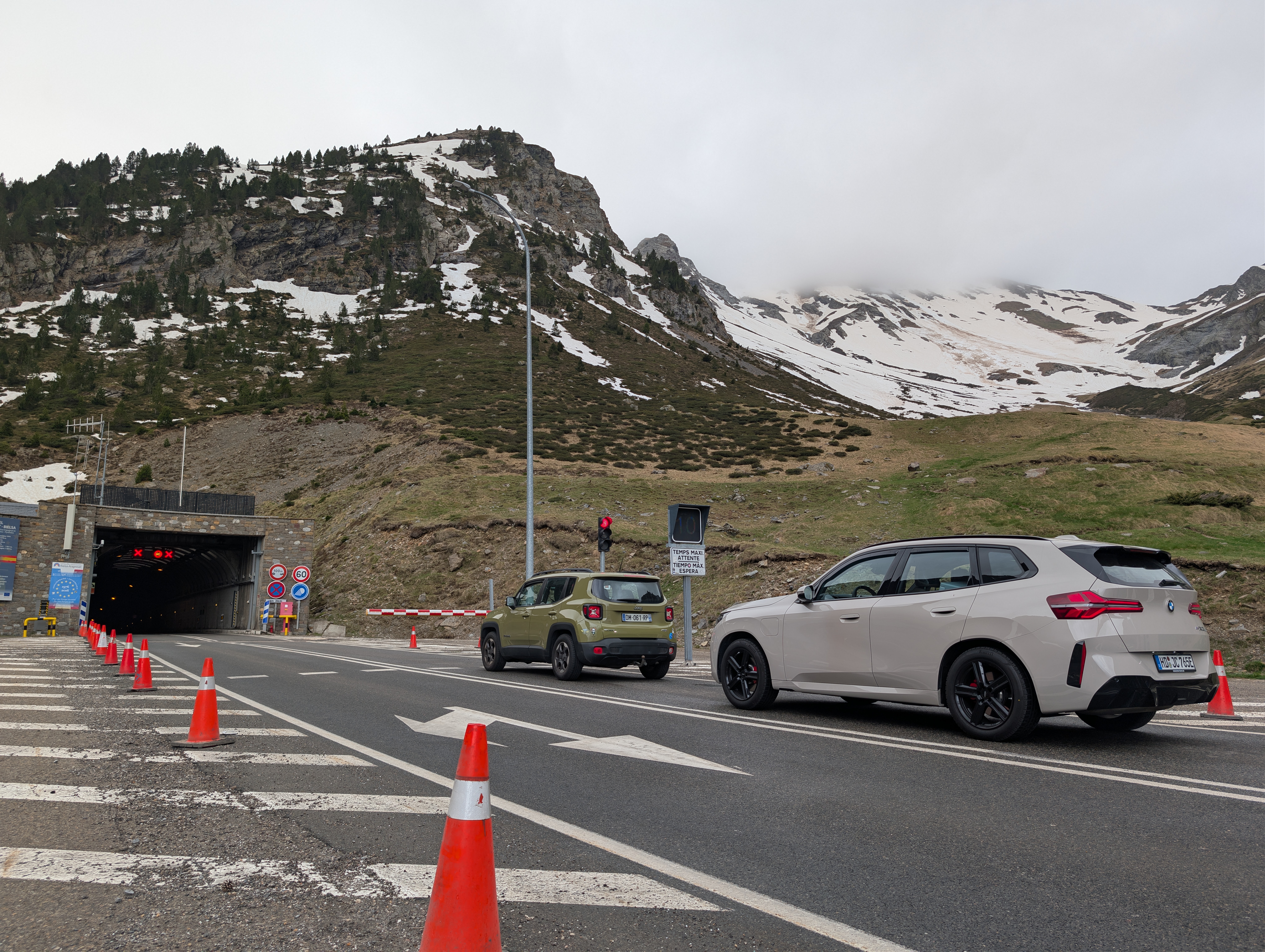 Túnel de Bielsa-Aragnouet, 13:00